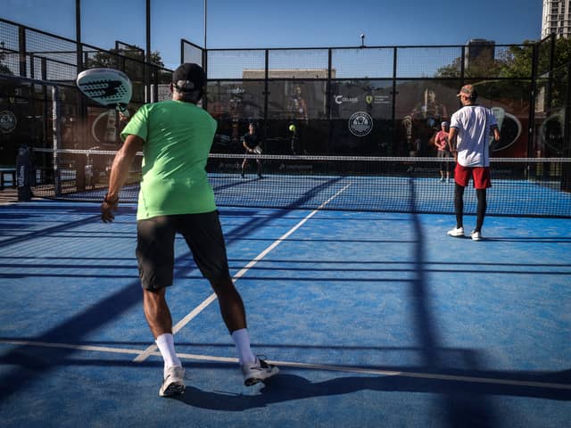 Padel has become hugely popular in the UK