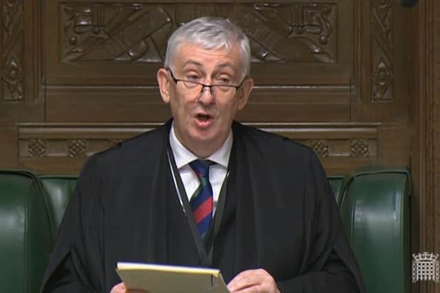 'Something to hit the South with' - Commons Speaker Sir Lindsay Hoyle ...
