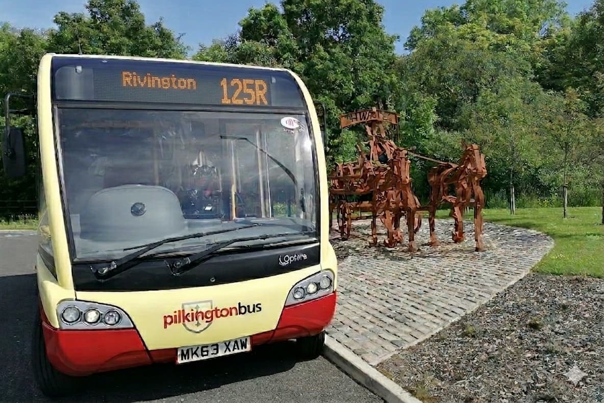 Seasonal bus service 125R linking Chorley, Adlington and Rivington returns ...