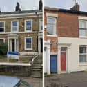 64 Deedale Road (left) and 72 Eldon Street (right) are hoping to be converted into seven bed HMOs.