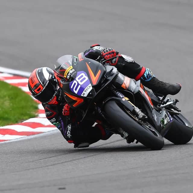 Alfie Davidson on the Oulton Park track