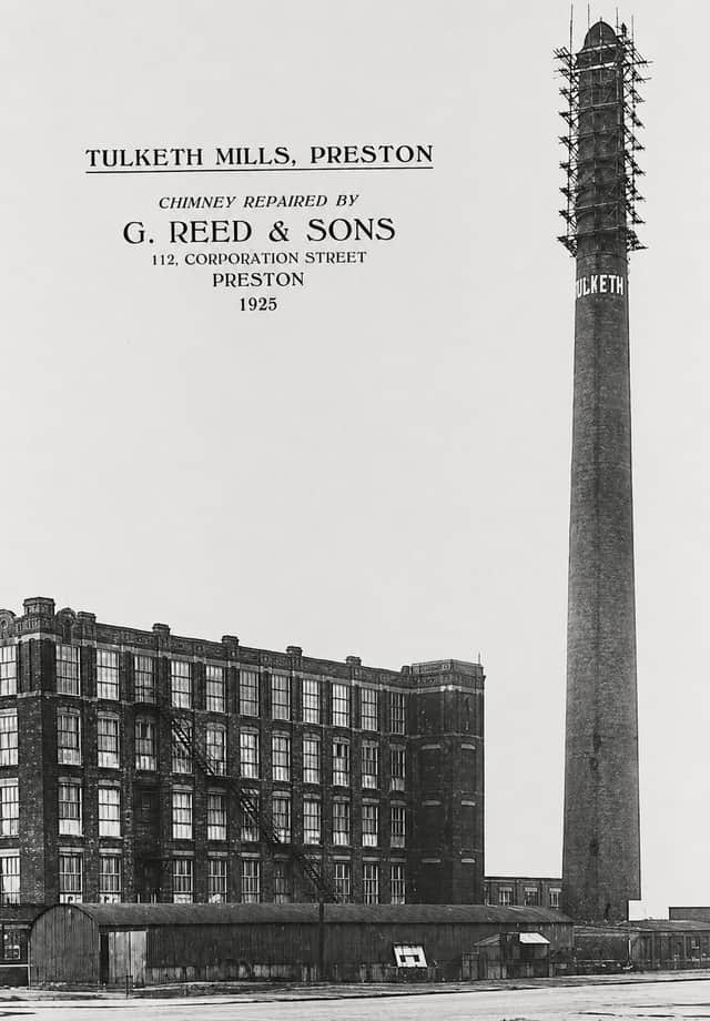 In 1925, local steeplejacks the Reed brothers were brought in to remove the chimney’s draught excluder and reduce its height