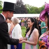 The Prince of Wales meets  Leanne Lucas
