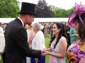 The Prince of Wales meets  Leanne Lucas