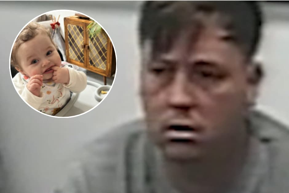 CCTV footage shows Lancashire teacher accused of murdering the baby he was ...