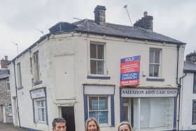  From the left are Branleigh Holdings directors Adrian and Brogan Atkinson, and Nicola Hopkins, Ribble Valley Borough Council’s director of economic development and planning.  