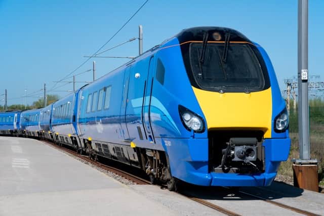 The refurbished trains will serve Lumo's new West Coast service when it launches this spring. The trains will be calling at London Euston, Milton Keynes, Nuneaton, Crewe, Preston, Carlisle, Lockerbie, Motherwell, Whifflet, Greenfaulds, Larbert and Stirling