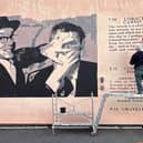 A new mural which has been created near the late Eric Morecambe's birthplace to mark 100 years since he was born. The comedian was born in Morecambe, Lancashire, on May 14, 1926, and a series of events are being held in the town to celebrate what would have been his 100th birthday