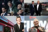 Top left clockwise: Sir Jim Ratcliffe, Tyson Fury, the Issa brothers and Tom Morris.