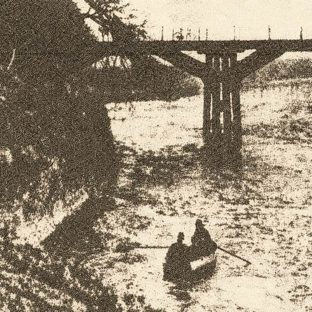 The River Ribble near the Tram Bridge, where the notorious whirlpool was linked with a number of accidents and rescue attempts over the years