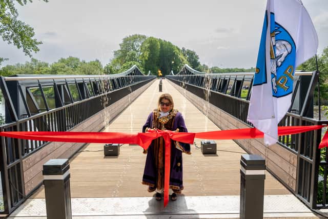 The Tram Bridge is reopened