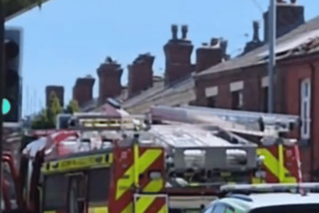 A Buckshaw Village roofing company has offered to carry out repairs free of charge to anyone whose home has been damaged during a roof stand off in Chorley on Sunday morning.