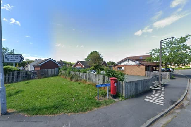 The boy was ‘jumped’ and beaten by around 10 youths while walking past Moss Side Medical Centre in Slater Lane, Moss Side, at around 8pm on Friday (May 22)