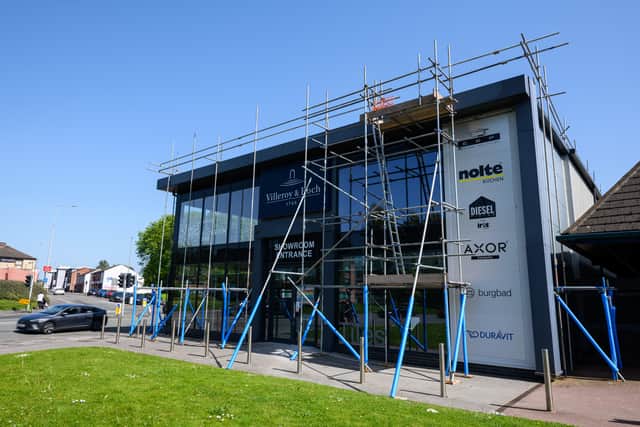 The unit was constructed on the Queens Shopping Park in 2019