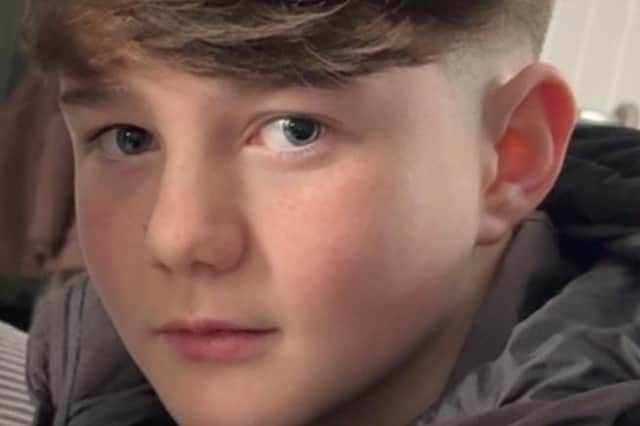 Junior Slater, 12, who died after getting into difficulty in the River Ribble at Ribchester
