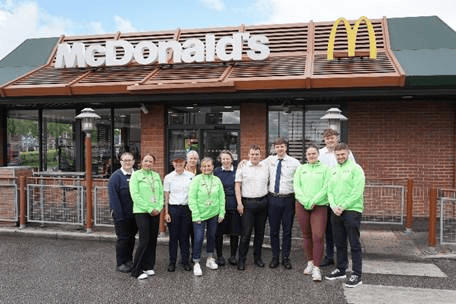 Chorley McDonald’s and Inspire Youth Zone have teamed up to give young people a chance and a free meal 