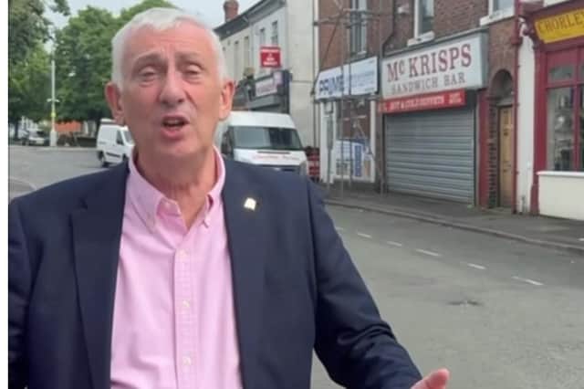 'It is a shopping community that is well worth a visit' - Sir Lindsay Hoyle on Steeley Lane in Chorley 