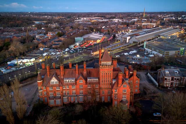 The 19th-century building will become an 'apart-hotel' - but will require extensive restoration