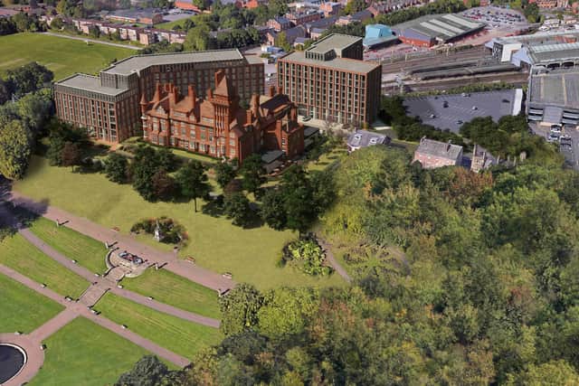 The developer of the site - which will offer some of the best views in Preston - says it is financially impossible to provide any affordable housing as part of the long-awaited project
