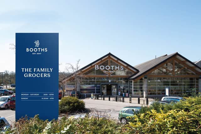Booths storefront