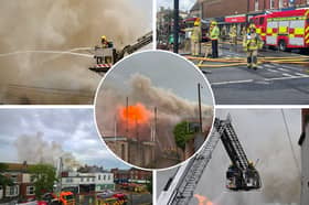 21 dramatic pics as huge fire sweeps through former M&S and Ex-Catalogue Outlet shop in Lord Street, Fleetwood