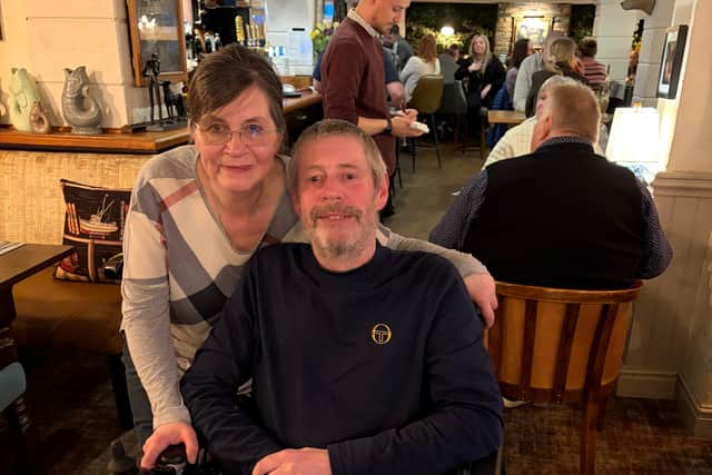Andrew and Joanna are raising funds for Motor Neurone Disease, which Andrew was diagnosed with last year at the age of 53