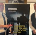 Chief Inspector Chris Abbott, Police and Crime Commissioner Clive Grunshaw