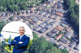 Penwortham Residential Park and owner Alfie Best (inset)