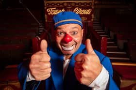 Laci Endresz Jr. who performs as Mooky the Clown at the Blackpool Tower receives the BEM in the King's Birthday Honours