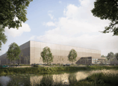 The warehouses off Finnington Lane will reach 21.5 metres - just over 70 feet - in height