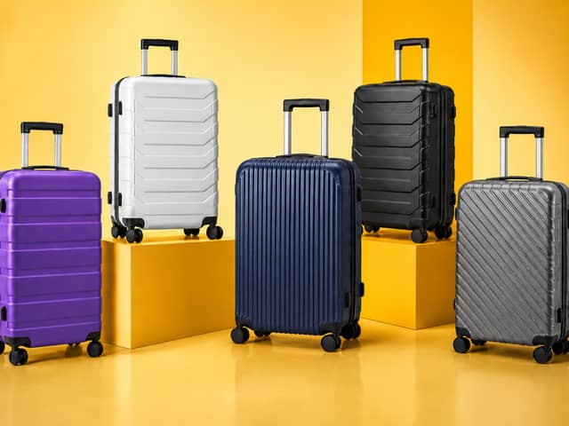 The Sheonly suitcase range includes multiple sizes and colours to suit every type of traveller