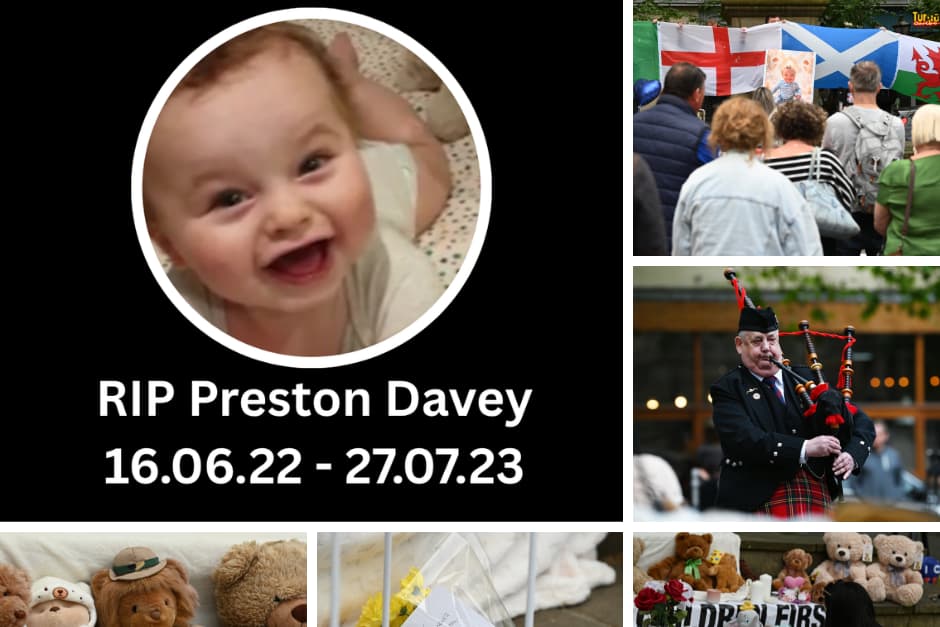 23 pictures from Preston city centre vigil for murdered baby on what would ...