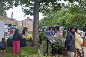People gather at a previous Battle of Bamber Bridge commemoration event at Ye Olde Hob Inn. This year’s event will take place on Saturday from 1pm to 7pm