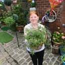Christina Smuilys has transformed an alleyway, which was full of litter and weeds, behind her terraced home on St Michael's Road, near Moor Park, Preston, to a nice area where she likes to sit. She would like other people to do the same and  maybe create a community to enjoy the nice weather together.  Christina also regularly litter picks on her street.