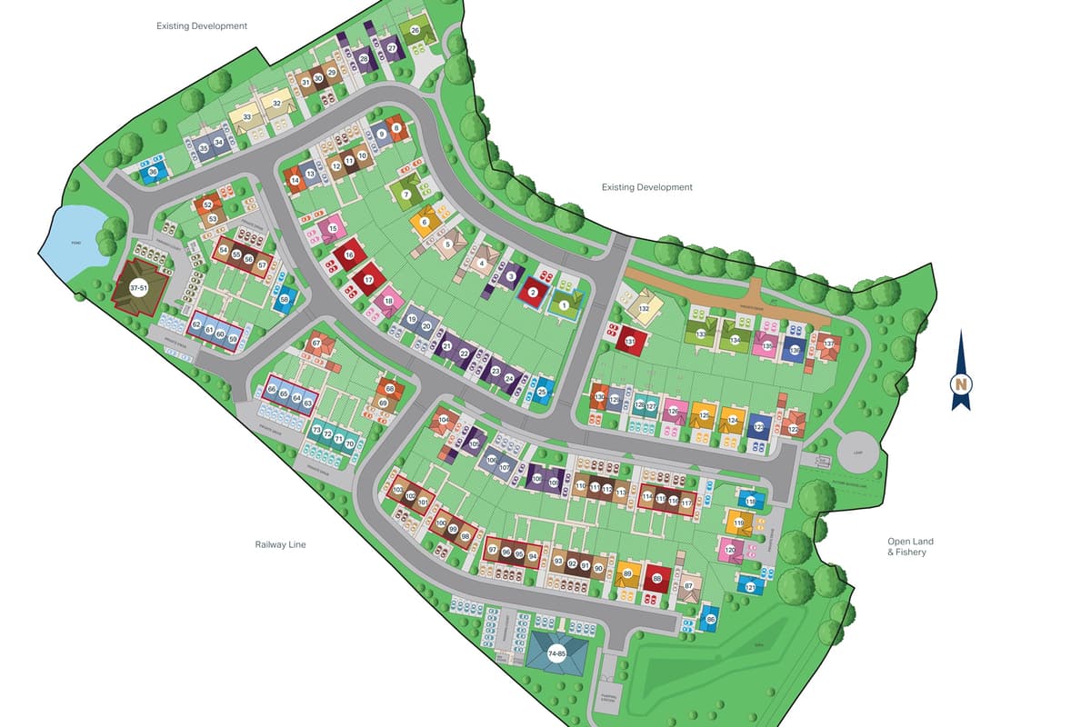 National housebuilder unveils £37m vision for 137-home estate in Adlington