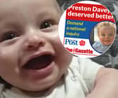 A petition for the government to launch a national inquiry into the safeguarding failures which led to 13-month-old Preston Davey’s abuse and murder has received over 6,000 signatures in less than 24 hours.