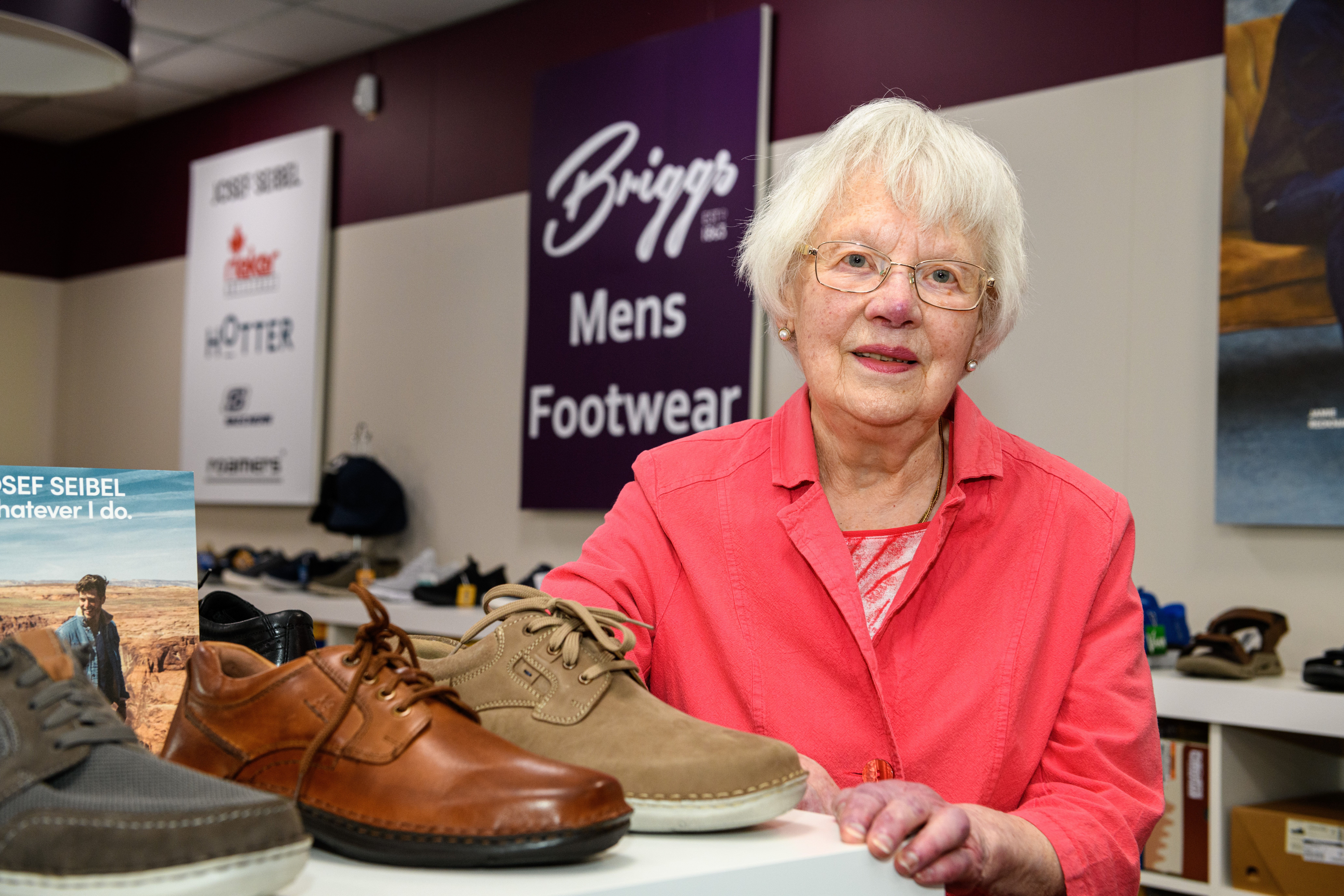 Morecambe family shoe business celebrates matriarch Mary Powney’s 90th birthday