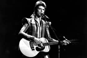 David Bowie was among the early big-name stars to appear at Preston Guild Hall in the 1970s