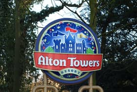 Alton Towers sign
