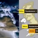 Thunderstorms are forecast overnight and in Friday morning.
