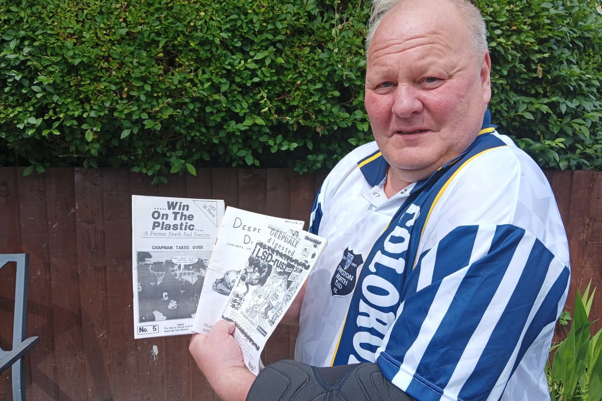 Super fan John Smith produced one of North End's first ever fanzines