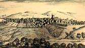 An 18th-century view of Preston, where John Burgoyne was elected MP after the bitterly contested “Great Election” of 1768
