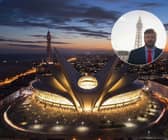 The government has committed £20 million to explore the development of a new indoor arena in Blackpool