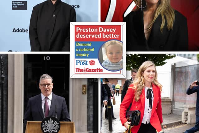 High-profile celebrities including Olivia Colman, David Morissey, Carrie Johnson, Ellie Goulding and Nicola Thorp, campaigner Paula Hudgell, adoptive mother of Tony Hudgell, who had both legs amputated after abuse by his birth parents as a baby as well high profile campaigner Hetti Barkwood-Nanton, Baroness Owen of Alderley Edge and Laura Trott MP Shadow Education Secretary have joined forces with the Blackpool Gazette, sister title the Lancashire Post and Blackpool MP Chris Webb to write to the Prime Minister Sir Keir Starmer calling for a public national inquiry into the safeguarding failures that cost little Preston Davey his life