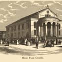 Moor Park Chapel, which stood facing Garstang Road before the streets behind were developed