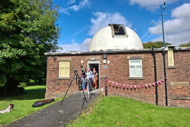 The Jeremiah Horrocks Observatory (JHO) on Moor Park in Preston.