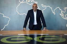 Zuber Issa CBE, Co-founder and CEO of EG Group, at the companies head office in Blackburn, Lancashire.