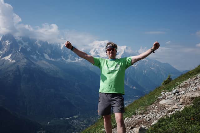 Dale completes his Alps challenge for Derian House