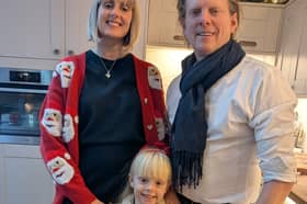 Rickie, Dale, and daughter Ettie