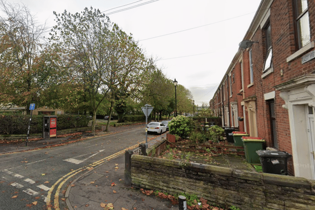 East View in the St. Matthew's area of Preston, where antisocial behaviour has previously been reported